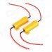 50W 6RJ LED Decoder for Car Light - Golden + Red (12V / 2 PCS) 50W 6RJ LED Decoder for Car Light - Golden + Red (12V / 2 PCS)