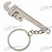 Stainless Steel Mini Wrench Keychain with Gift Box
