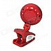 Color LED Display Clip-on Tuner for Guitar / Bass / Violin+ More - Red + White Color LED Display Clip-on Tuner for Guitar / Bass / Violin+ More - Red + White