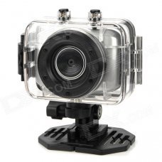 D10 1.8" LCD 720p 1.3MP 4X Digital Zoom Anti-Shaking DVR Camcorder w/ Waterproof Case - Silver D10 1.8" LCD 720p 1.3MP 4X Digital Zoom Anti-Shaking DVR Camcorder w/ Waterproof Case - Silver