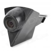 Car Logo Front View 175 Degree Angle CMOS Camera for VW - Black (DC 12V / 40cm-Cable)