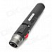 503 Pen Style Windproof Handle Deep Blue Jet Butane Gas Lighter - Black 503 Pen Style Windproof Handle Deep Blue Jet Butane Gas Lighter - Black