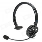 BH-M10b Stylish Bluetooth v2.1 Headband Headphone w/ Microphone - Black + Silver