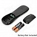 Everplus 003 2.4GHz Air Mouse Wireless IR Remote Controller w USB Receiver - Black (2 x AAA) Everplus 003 2.4GHz Air Mouse Wireless IR Remote Controller w USB Receiver - Black (2 x AAA)