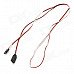 Universal Helicopter Extension Cable for JR / FUTABA - Red + Black + White (5 PCS / 1m)
