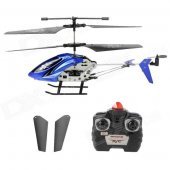 0926105 Rechargeable 2-Channel IR Control R/C Helicopter - Blue