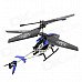 0926105 Rechargeable 2-Channel IR Control R/C Helicopter - Blue 0926105 Rechargeable 2-Channel IR Control R/C Helicopter - Blue