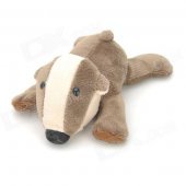 4021 Cute Mouse Doll Fridge magnet - Beige + White