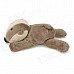 4021 Cute Mouse Doll Fridge magnet - Beige + White