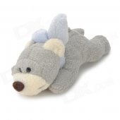 4021 Cute Bear Doll Fridge Magnet - Grey