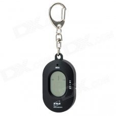 ENO 0.8" LCD Tuner w/ Keychain for Ukulele / Guitar / Bass - Black + White (1 x CR2032) ENO 0.8" LCD Tuner w/ Keychain for Ukulele / Guitar / Bass - Black + White (1 x CR2032)