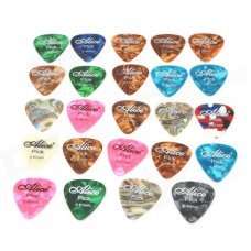 Alice A011A Celluloid Guitar Picks (24 PCS) Alice A011A Celluloid Guitar Picks (24 PCS)
