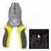 Pliers Shaped Plastic + Metal Butane Lighter - Black + Yellow
