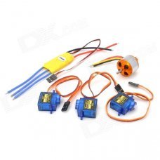 5-in-1 30A Electronic Motor Speed Controller w/ 2700KV Motor Set for Fixed Wing R/C Aircraft 5-in-1 30A Electronic Motor Speed Controller w/ 2700KV Motor Set for Fixed Wing R/C Aircraft