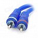 RCA Male to Male Car Audio Speaker Connection Cable - Blue (4.5m) RCA Male to Male Car Audio Speaker Connection Cable - Blue (4.5m)