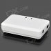 Universal Rechargeable 3.5mm Jack Wireless Bluetooth v2.0 Music Receiver for Iphone / Ipad - White Universal Rechargeable 3.5mm Jack Wireless Bluetooth v2.0 Music Receiver for Iphone / Ipad - White