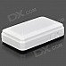 Universal Rechargeable 3.5mm Jack Wireless Bluetooth v2.0 Music Receiver for Iphone / Ipad - White Universal Rechargeable 3.5mm Jack Wireless Bluetooth v2.0 Music Receiver for Iphone / Ipad - White