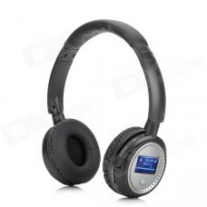 XF-328 Fashion 1.3" LCD Stereo Headphone MP3 Player w/ TF Card Slot / FM / USB - Black + Silver XF-328 Fashion 1.3" LCD Stereo Headphone MP3 Player w/ TF Card Slot / FM / USB - Black + Silver