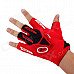 CE-03B Professional Anti-Slip Breathable Half-Finger Riding Gloves - Red + Black (Size M) CE-03B Professional Anti-Slip Breathable Half-Finger Riding Gloves - Red + Black (Size M)