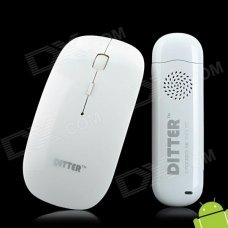 DITTER R8 Android 4.0 Google TV Player w/ Wireless Mouse / 1GB RAM / 4GB ROM / Wi-Fi - White DITTER R8 Android 4.0 Google TV Player w/ Wireless Mouse / 1GB RAM / 4GB ROM / Wi-Fi - White
