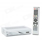 MINIS930A Satellite TV Receiver w/ SPDIF / RJ45 / RS232 / HDMI - White + Silver