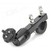 Aluminum Alloy Motorcycle Holder for DV / Camera - Black + Silver