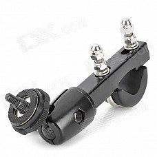 Aluminum Alloy Motorcycle Holder for DV / Camera - Black + Silver Aluminum Alloy Motorcycle Holder for DV / Camera - Black + Silver