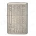 ZORRO z9631 Keyboard Style Windproof Kerosene Oil Lighter - Grey