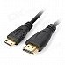 008 HDMI V1.4 Male to Mini HDMI Male Connection Cable - Black (2M) 008 HDMI V1.4 Male to Mini HDMI Male Connection Cable - Black (2M)