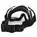 T815-18 Racing Motorcycle Skiing Protection Sunglasses Goggles - Black + White T815-18 Racing Motorcycle Skiing Protection Sunglasses Goggles - Black + White