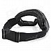 T815-29 Racing Motorcycle Skiing Protection Sunglasses Goggles - Black