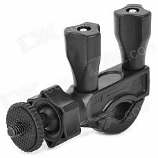 MOT-715 Universal Cellphone / Walkie Talkie / GPS Holder Stand for Bicycle / Motorcycle - Black MOT-715 Universal Cellphone / Walkie Talkie / GPS Holder Stand for Bicycle / Motorcycle - Black