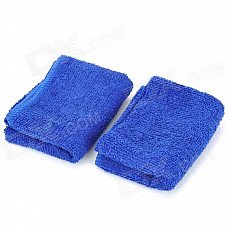 Microfiber Antifog Glass Washing / Cleaning Towels - Blue (2 PCS) Microfiber Antifog Glass Washing / Cleaning Towels - Blue (2 PCS)