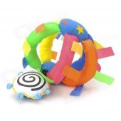 6616 Colorful Baby Bed Hanging Bell Star Ball Toy