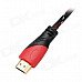 HDMI V1.4 Male to Male Connection Cable - Black + Red + White (3M-Length) HDMI V1.4 Male to Male Connection Cable - Black + Red + White (3M-Length)
