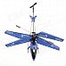 USB Rechargeable 3.5-CH Mini IR R/C Helicopter - Blue USB Rechargeable 3.5-CH Mini IR R/C Helicopter - Blue
