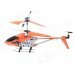 USB Rechargeable 3.5-CH Mini IR R/C Helicopter - Orange