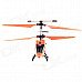 USB Rechargeable 3.5-CH Mini IR R/C Helicopter - Orange