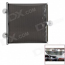 Automatic Telescopic Shutter Roller Car Window Curtain Sunshade - Black + White (40 x 60cm) Automatic Telescopic Shutter Roller Car Window Curtain Sunshade - Black + White (40 x 60cm)