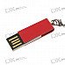 Charming Stainless Steel USB 2.0 Jump/Flash Drive Necklace (4GB)