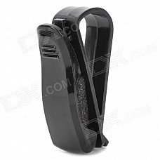 SD-1302 Hanging Style Car ABS Glasses Clip Holder - Black SD-1302 Hanging Style Car ABS Glasses Clip Holder - Black