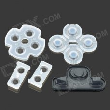 5-in-1 Replacement Wireless Console Controller Key Cover Parts for Sony PS3 - Black + White + Green 5-in-1 Replacement Wireless Console Controller Key Cover Parts for Sony PS3 - Black + White + Green