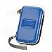 PROJECTDESIGN Protective PU Leather Pouch for Nintendo 3DSLL / 3DSXL - Blue