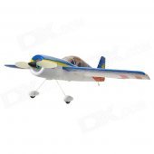 YAKE YAK-54 4-CH 2.4GHz Radio Control 3D R/C Model Airplane w/ Transmitter - Blue + White (Model 2)