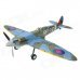Art-Tech Spitfire V2 4-CH 2.4GHz Radio Control R/C Model Airplane w/ Transmitter - Blue + Green Art-Tech Spitfire V2 4-CH 2.4GHz Radio Control R/C Model Airplane w/ Transmitter - Blue + Green