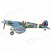 Art-Tech Spitfire V2 4-CH 2.4GHz Radio Control R/C Model Airplane w/ Transmitter - Blue + Green Art-Tech Spitfire V2 4-CH 2.4GHz Radio Control R/C Model Airplane w/ Transmitter - Blue + Green