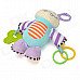 Bed Hanging Baby Bell Ringing Little Hippo Doll - Multicolored