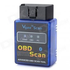 LSON ELM327 B Mini Bluetooth OBD2 V1.5 Auto Car Diagnostic Scan Tool - Blue + Black LSON ELM327 B Mini Bluetooth OBD2 V1.5 Auto Car Diagnostic Scan Tool - Blue + Black