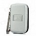Protective PU Leather Pouch for Nintendo 3DSLL / 3DSXL - Silver