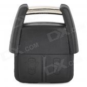 AML030371 Replacement Car 2-Button Remote Key Shell Case for Opel - Black